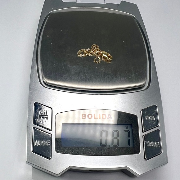 10K Yellow Gold 8” Box Link Bracelet Lobster Clasp .86g - New - Picture 6 of 6